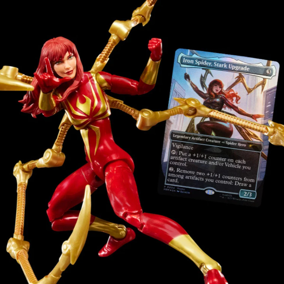 [Preventa] Marvel Legends Mary Jane Watson (Iron Spider) Action Figure with Exclusive Magic: The Gathering Card