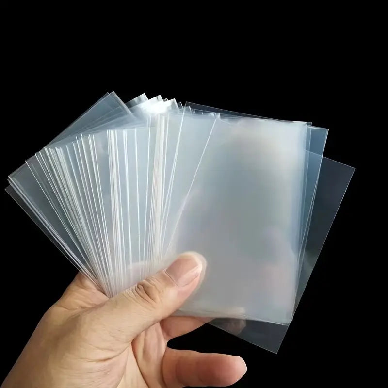 Fundas Protectoras para Cartas TCG (Pokemon y otros) - Paquete de 100 fundas