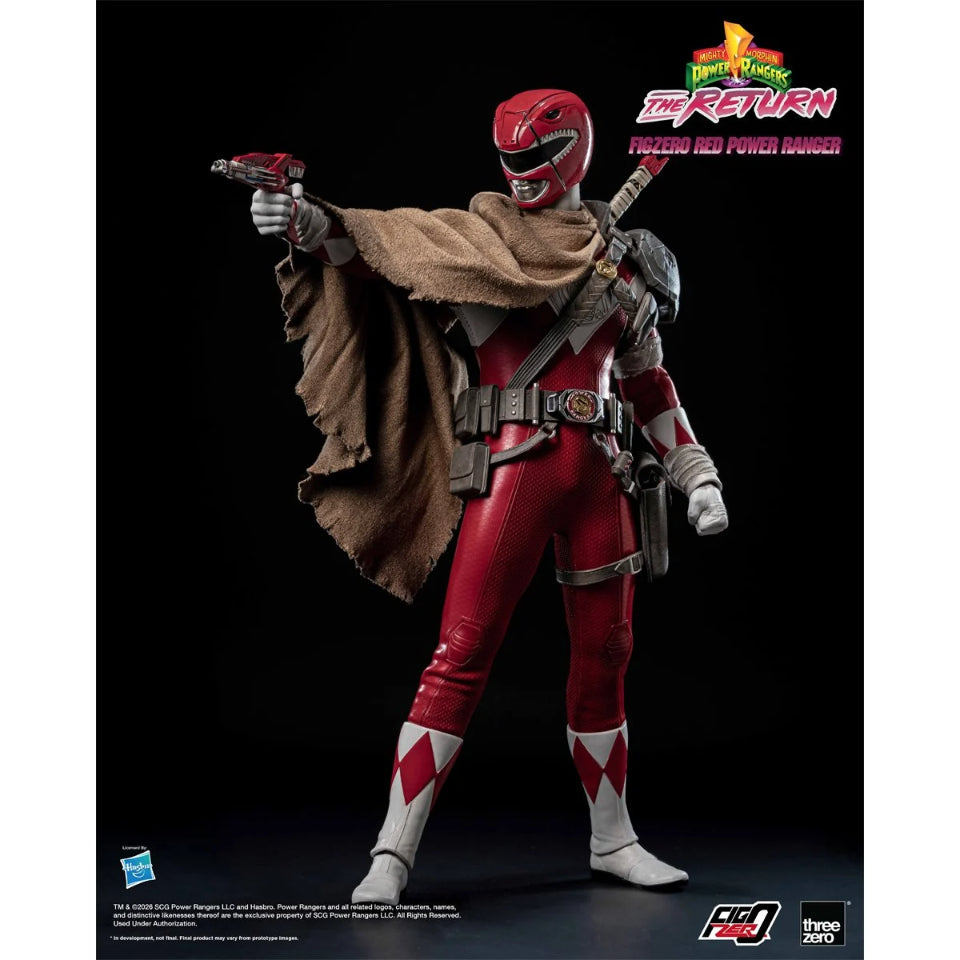 [Preventa]  Mighty Morphin Power Rangers: The Return FigZero Red Ranger FigZero Threezero