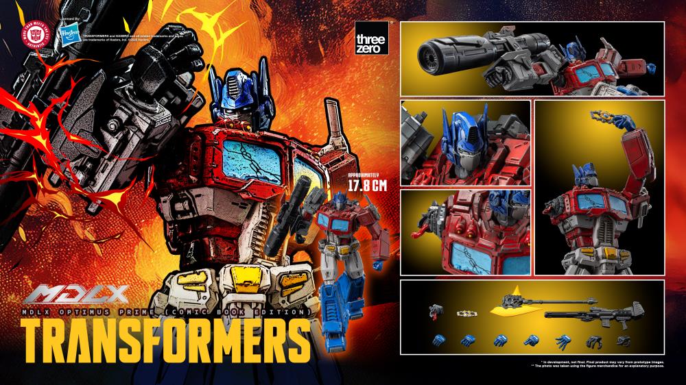 [Preventa] Transformers MDLX Optimus Prime (Comic Book Edition) THREE ZERO