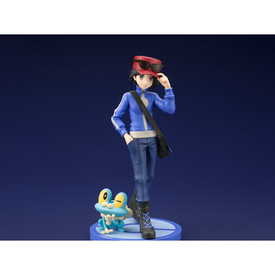 [Preventa] Pokemon Calem with Froakie 1/8 ArtFX J Scale Figure
