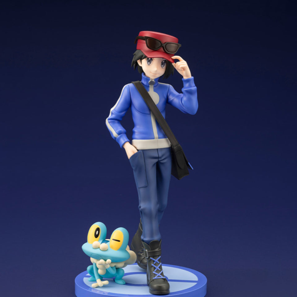 [Preventa] Pokemon Calem with Froakie 1/8 ArtFX J Scale Figure