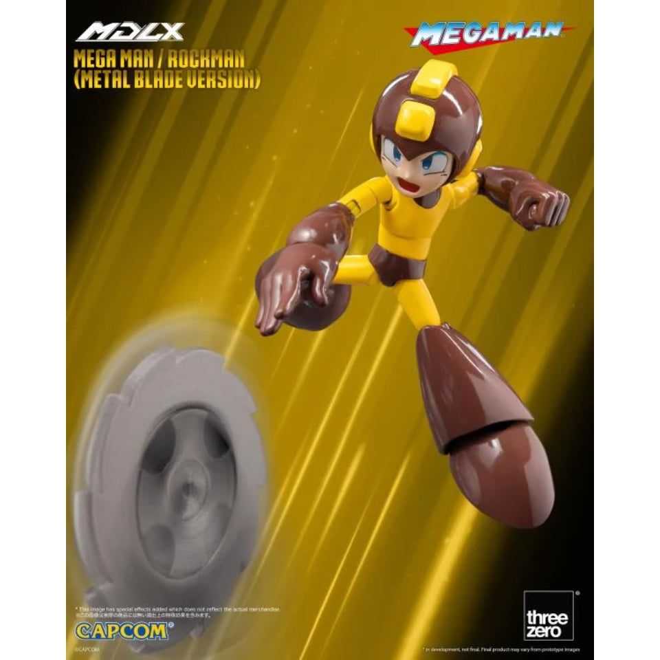 [Preventa] Mega Man MDLX Mega Man Metal Blade Version Action Figure THREE ZERO