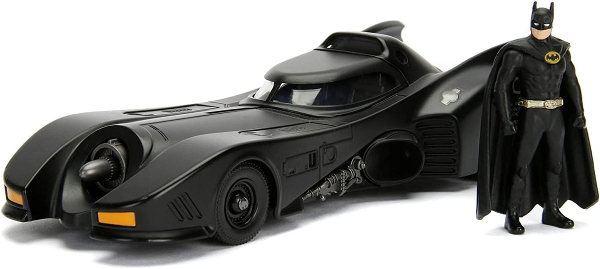 Batman 1989 Movie Batmobile 1:24 Scale Die-Cast Metal Vehicle Jada toys