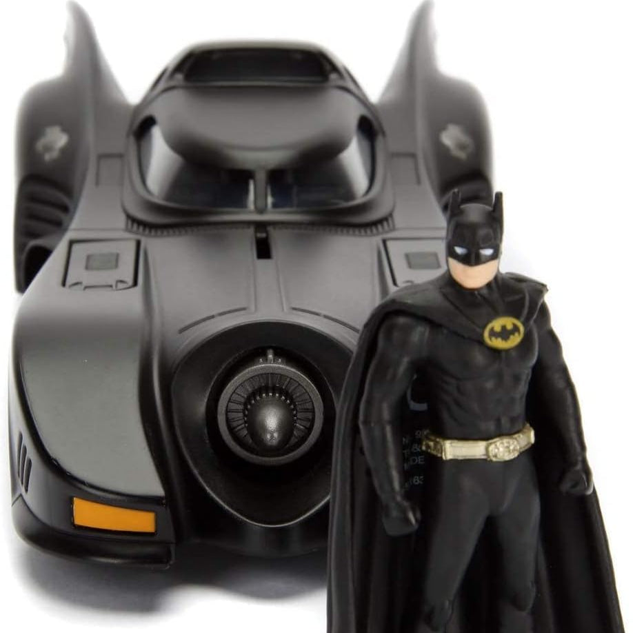 Batman 1989 Movie Batmobile 1:24 Scale Die-Cast Metal Vehicle Jada toys