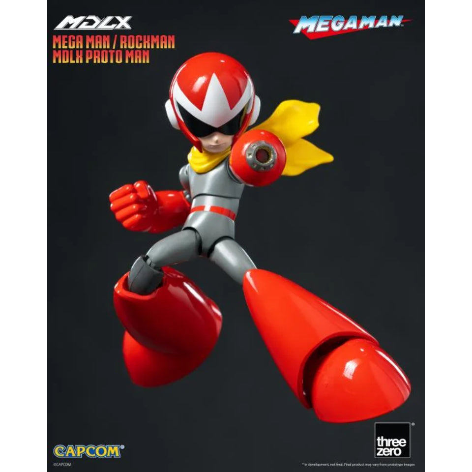 [Preventa] Mega Man MDLX Proto Man Action Figure THREE ZERO