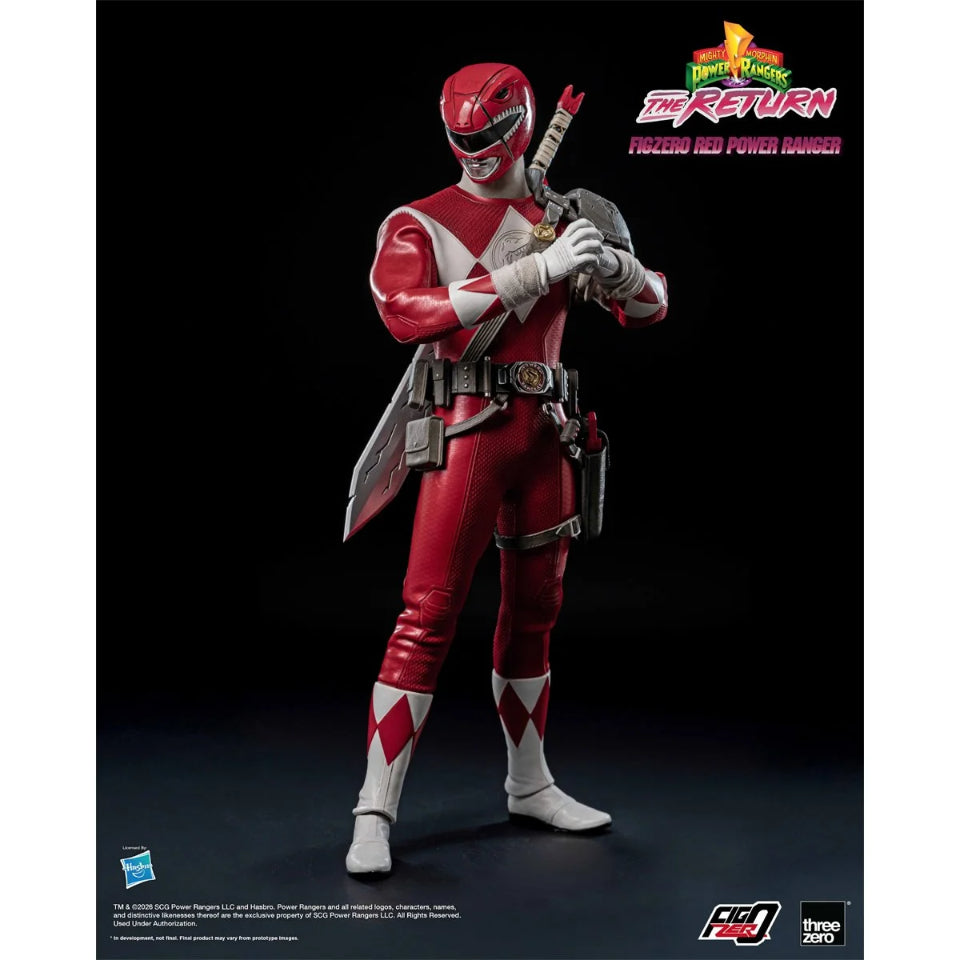 [Preventa]  Mighty Morphin Power Rangers: The Return FigZero Red Ranger FigZero Threezero