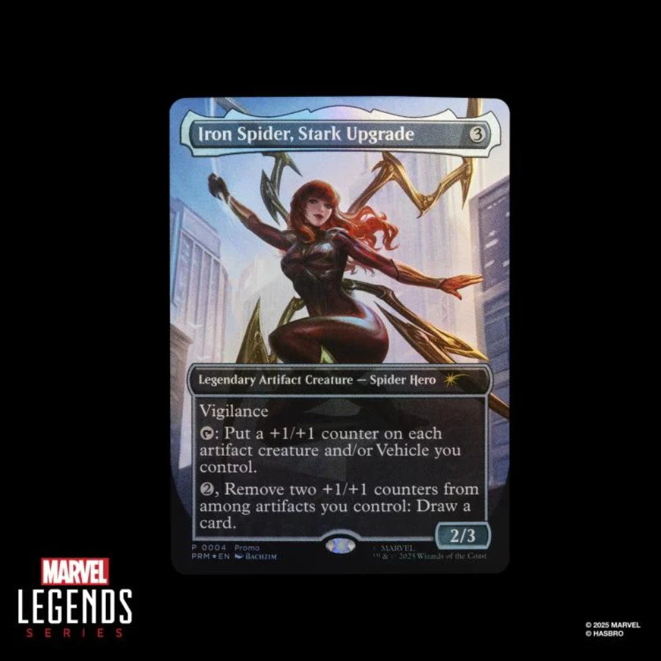 [Preventa] Marvel Legends Mary Jane Watson (Iron Spider) Action Figure with Exclusive Magic: The Gathering Card