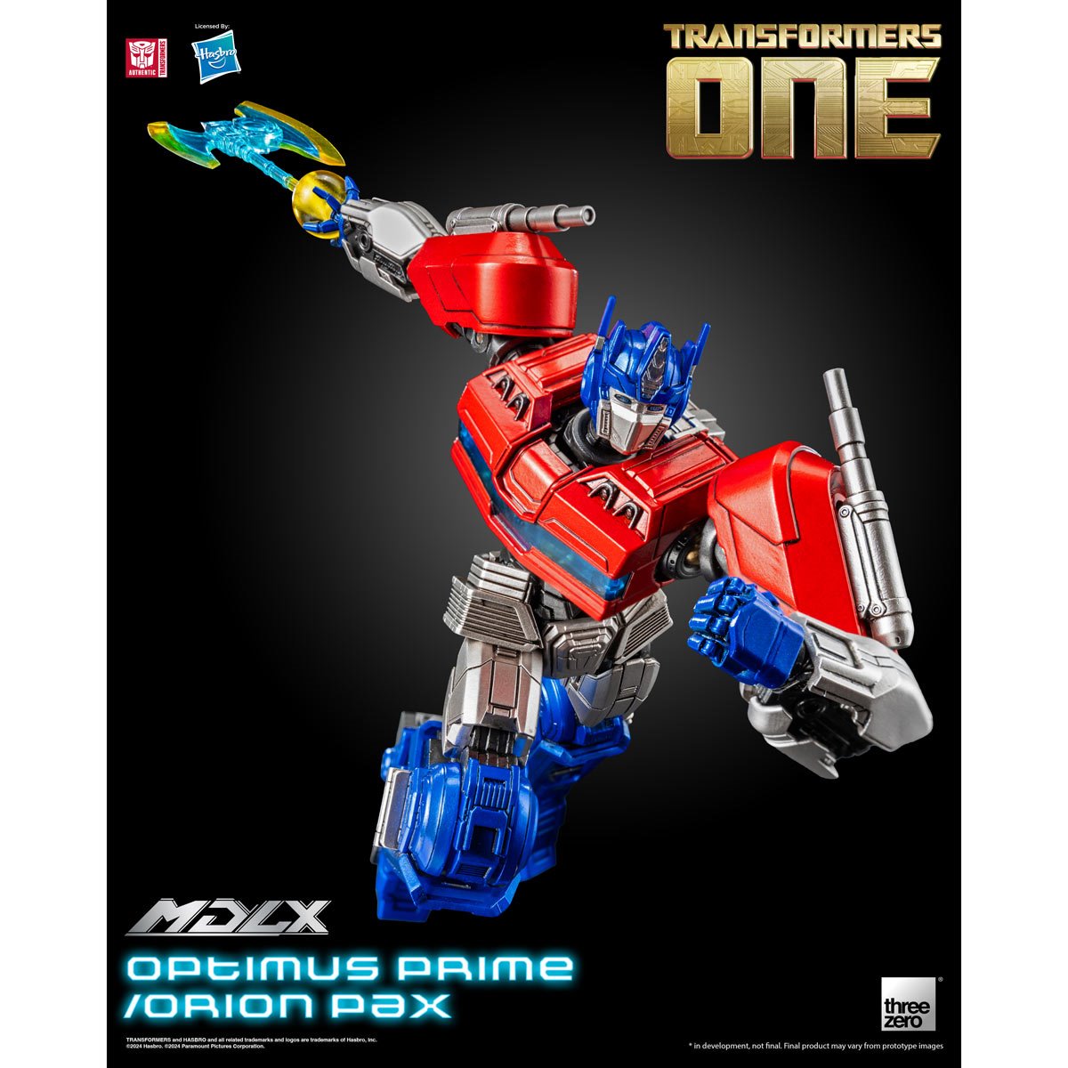 [Preventa] Transformers One Optimus Prime/Orion Pax MDLX Action Figure Threezero