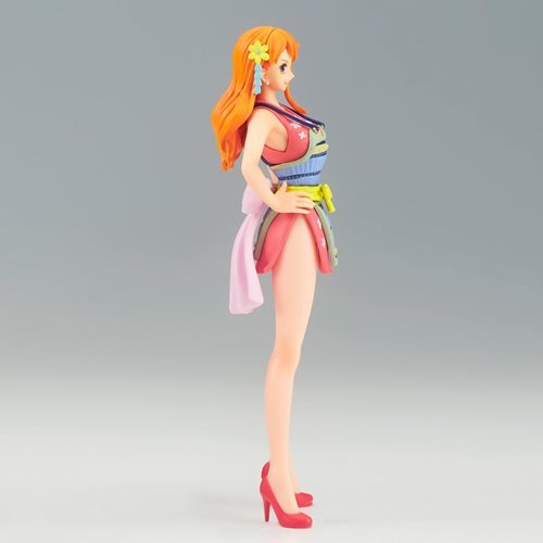 One Piece Nami The Grandline Lady Wanokuni Vol. 8 DXF Statue