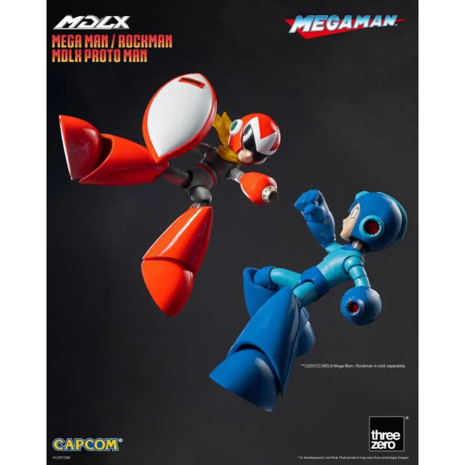 [Preventa] Mega Man MDLX Proto Man Action Figure THREE ZERO