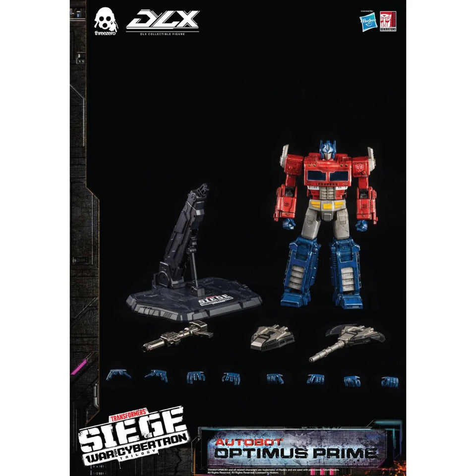 [Preventa] Transformers War for Cybertron Trilogy Optimus Prime DLX THREE ZERO