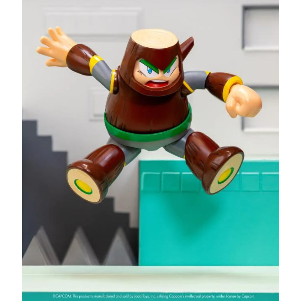[Preventa] Mega Man Wood Man Deluxe 1/12 Scale Action Figure Jada Toys