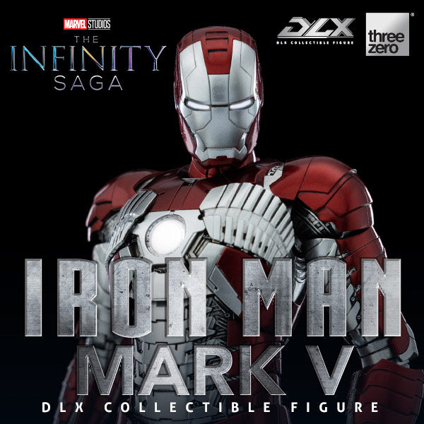 Iron Man Mark V DLX THREE ZERO - LuffyToys