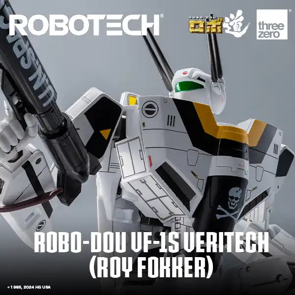 ROBOTECH VF‐1S Veritech (Roy Fokker)  THREE ZERO