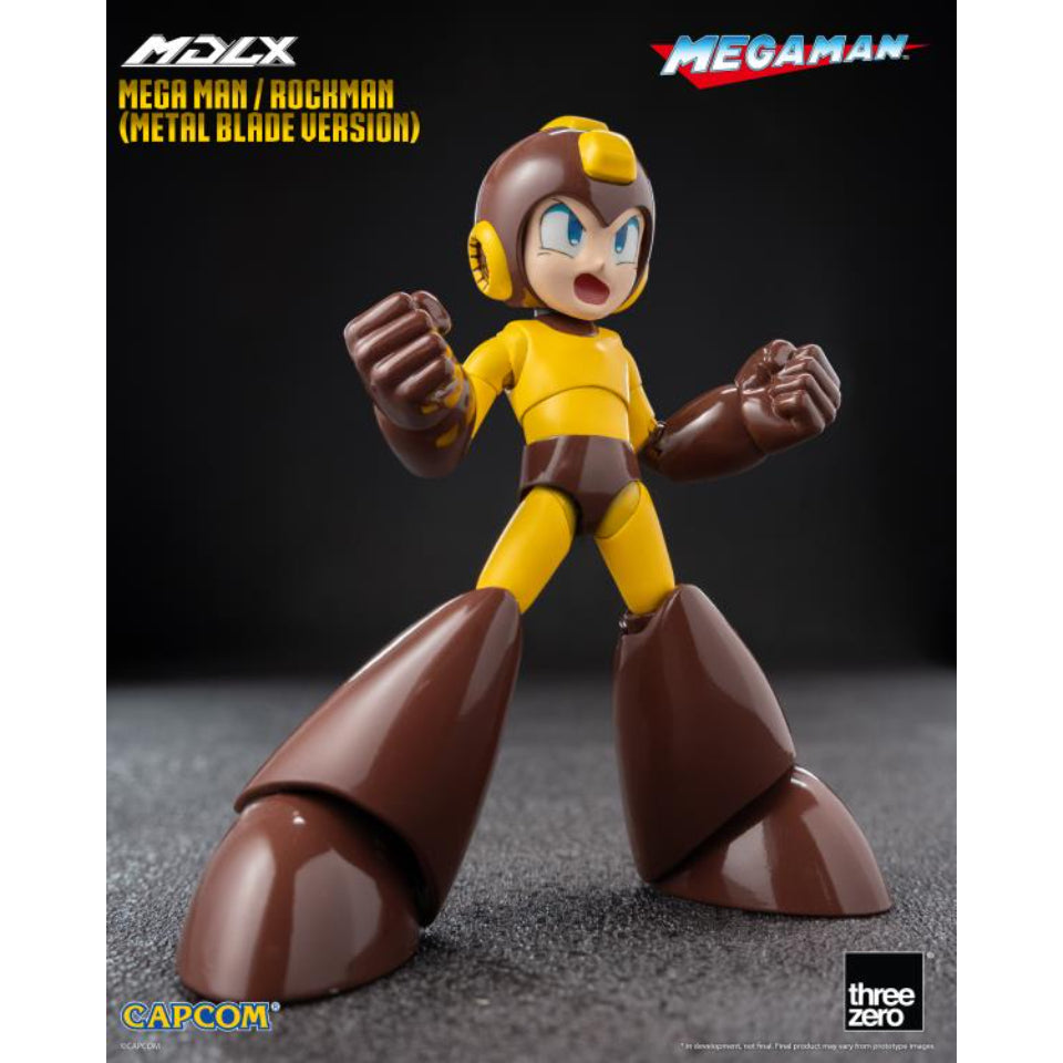 [Preventa] Mega Man MDLX Mega Man Metal Blade Version Action Figure THREE ZERO