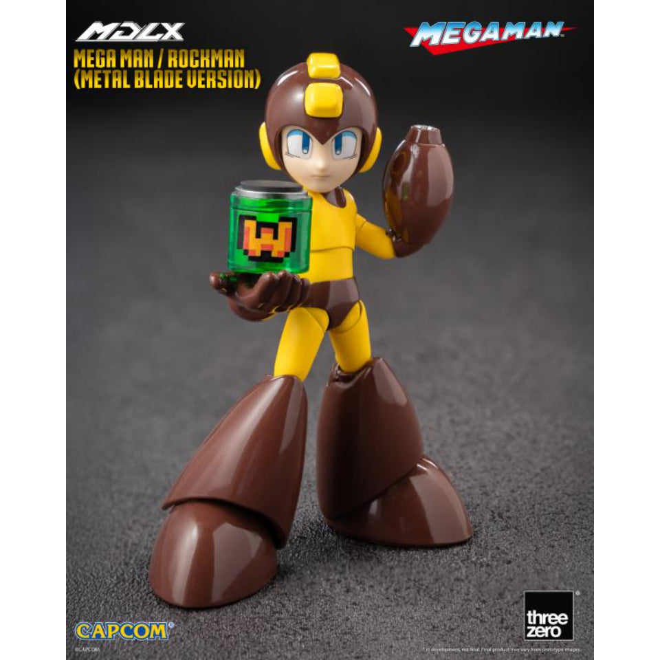 [Preventa] Mega Man MDLX Mega Man Metal Blade Version Action Figure THREE ZERO