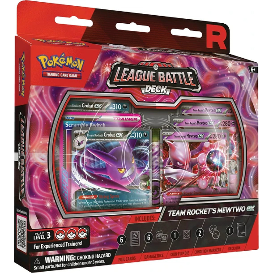 [PREVENTA] Pokémon TCG: Team Rocket’s Mewtwo ex League Battle Deck – Inglés/Español
