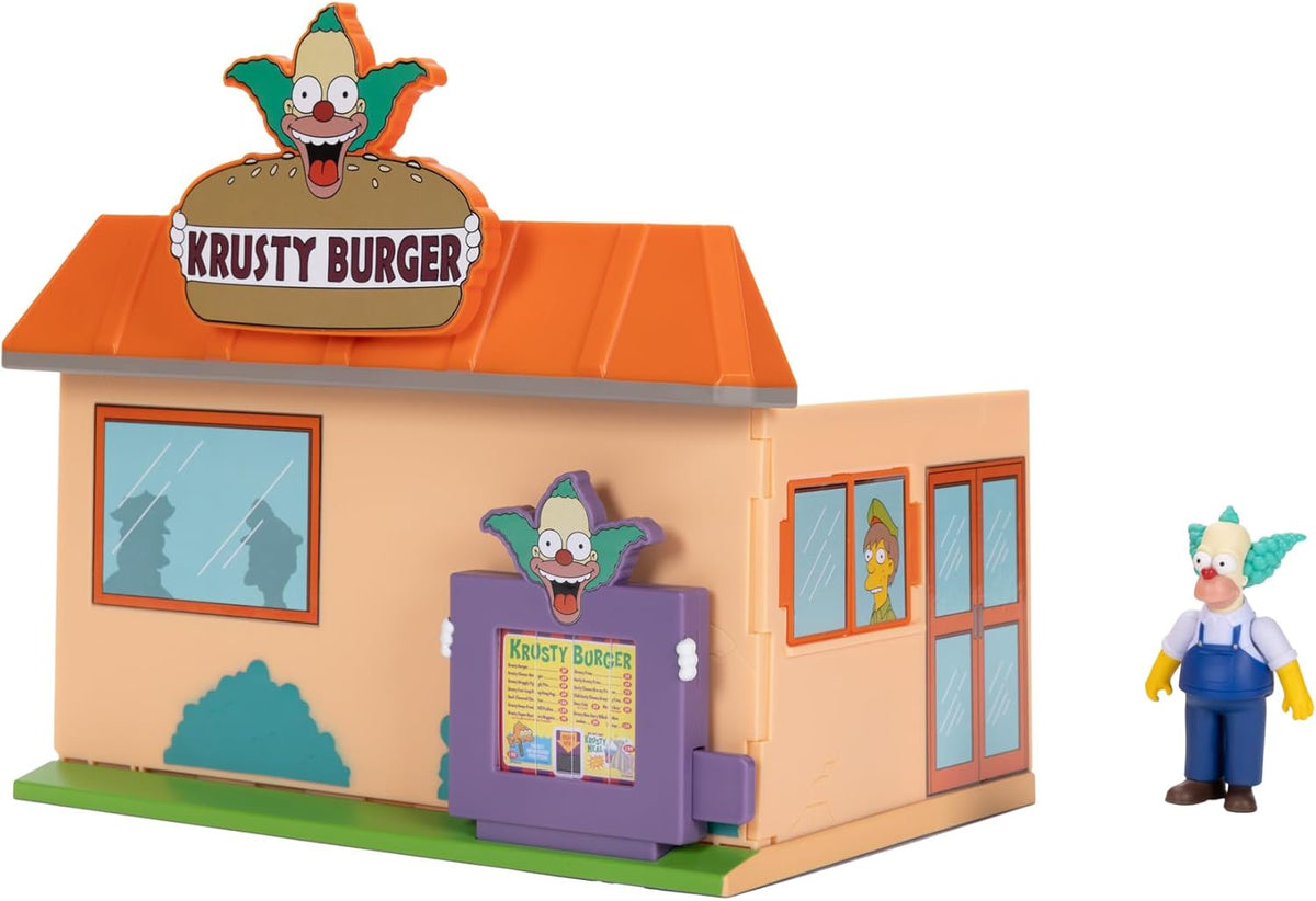 The Simpsons Krusty Burger Diorama Playset Jakks Pacific