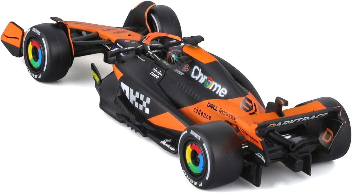 Formula 1 McLaren MCL38 Oscar Piastri #81 with Helmet (2024) Die-Cast Metal 1:43 Bburago