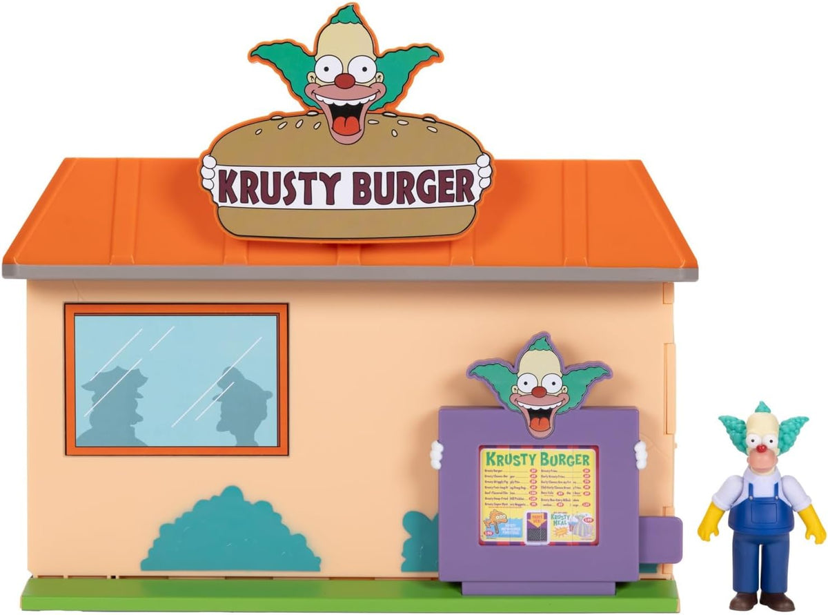 The Simpsons Krusty Burger Diorama Playset Jakks Pacific