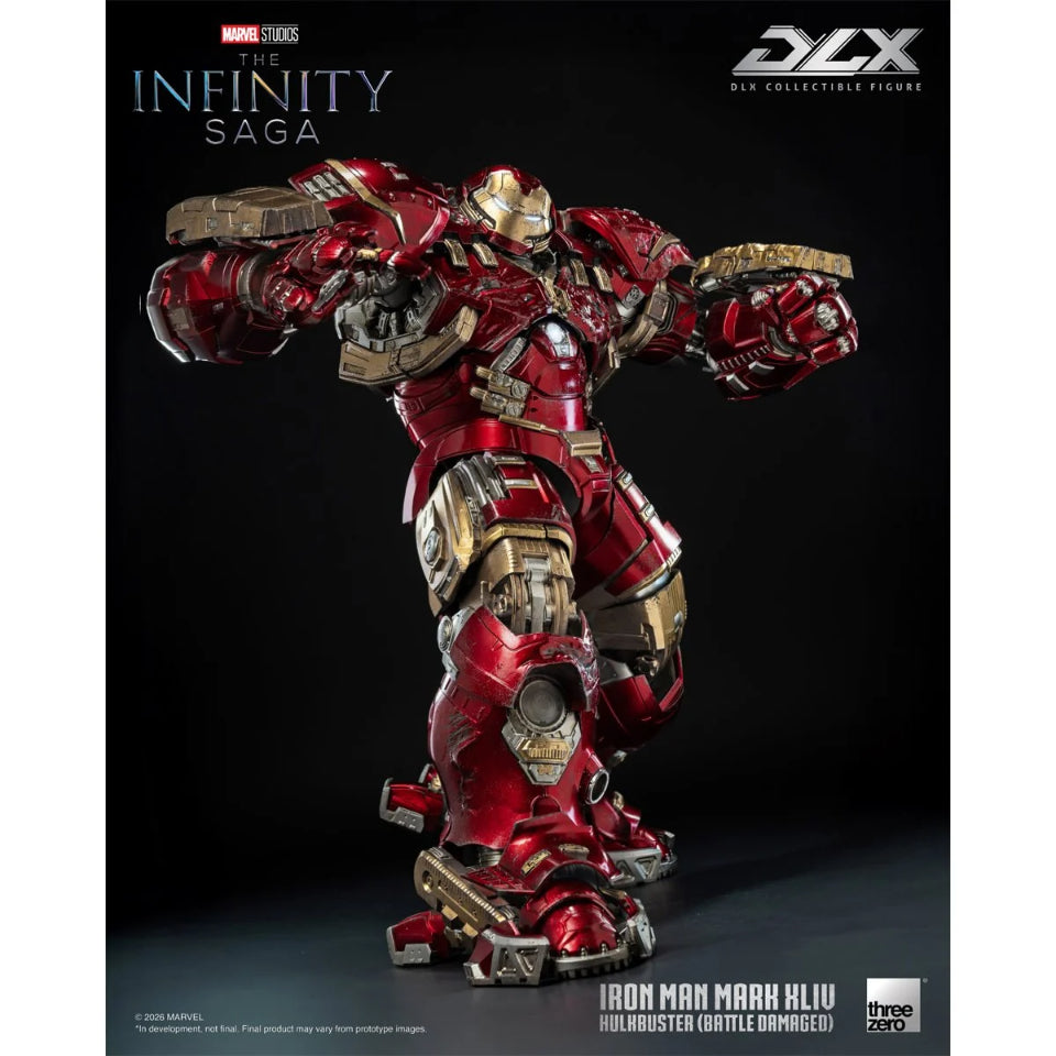 [Preventa]  Marvel Studios: The Infinity Saga Iron Man Mark 44 Hulkbuster Battle Damaged DLX Threezero