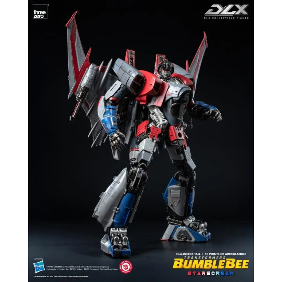 [Preventa]  Transformers: Bumblebee DLX Scale Collectible Series Starscream Action Figure Three Zero