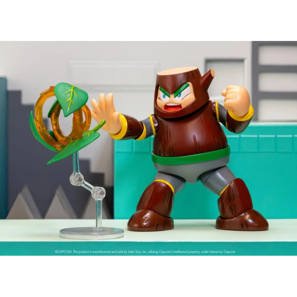 [Preventa] Mega Man Wood Man Deluxe 1/12 Scale Action Figure Jada Toys