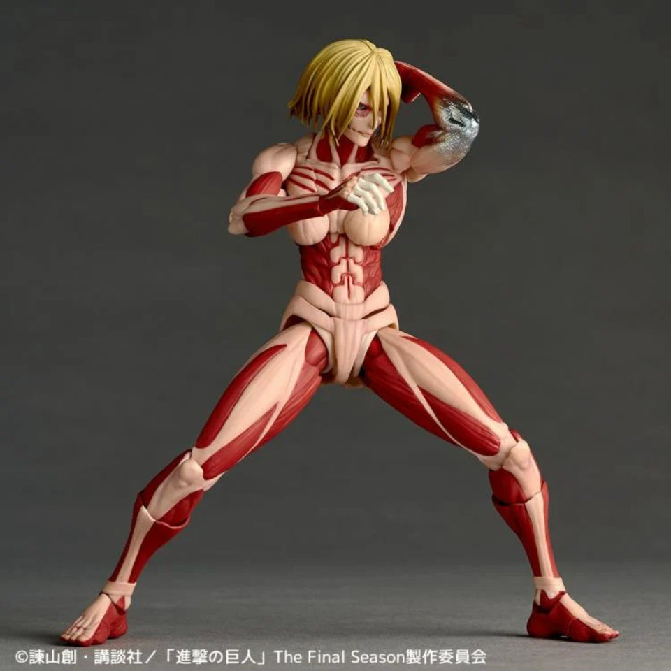 [Preventa] Attack on Titan Female (Annie Leonhart) Revoltech Amazing Yamaguchi