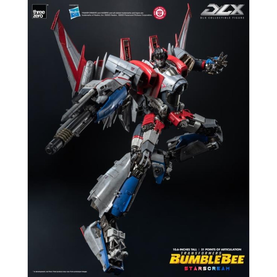 [Preventa]  Transformers: Bumblebee DLX Scale Collectible Series Starscream Action Figure Three Zero