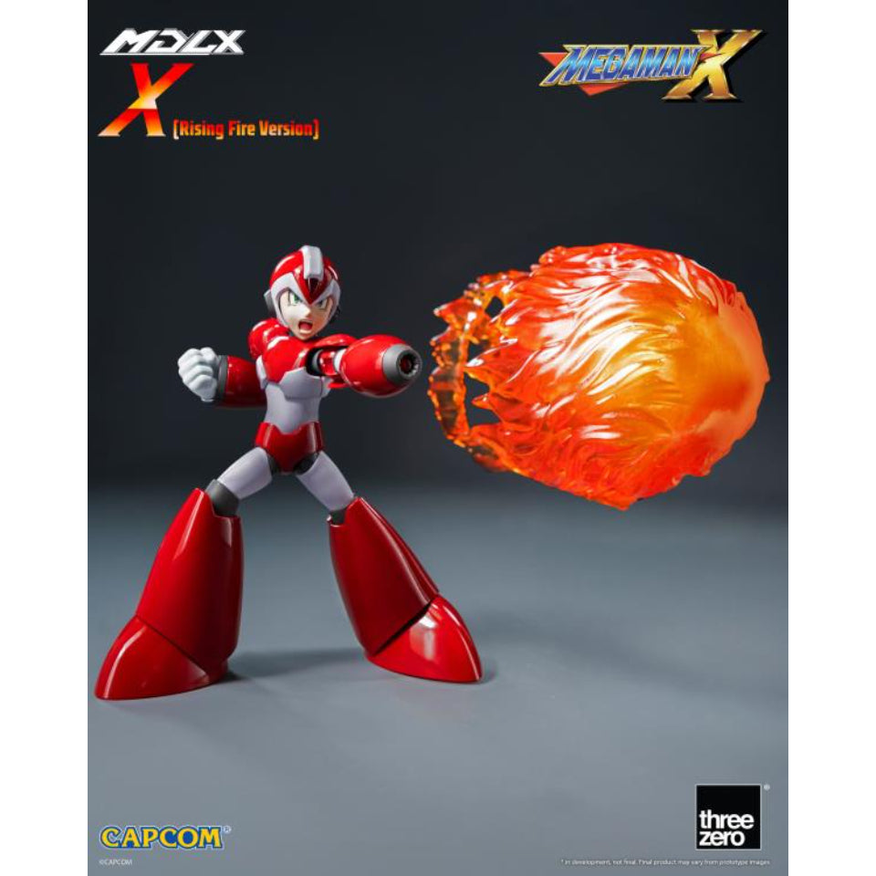 [Preventa] Mega Man X MDLX Mega Man (Rising Fire Edition) Action Figure THREE ZERO