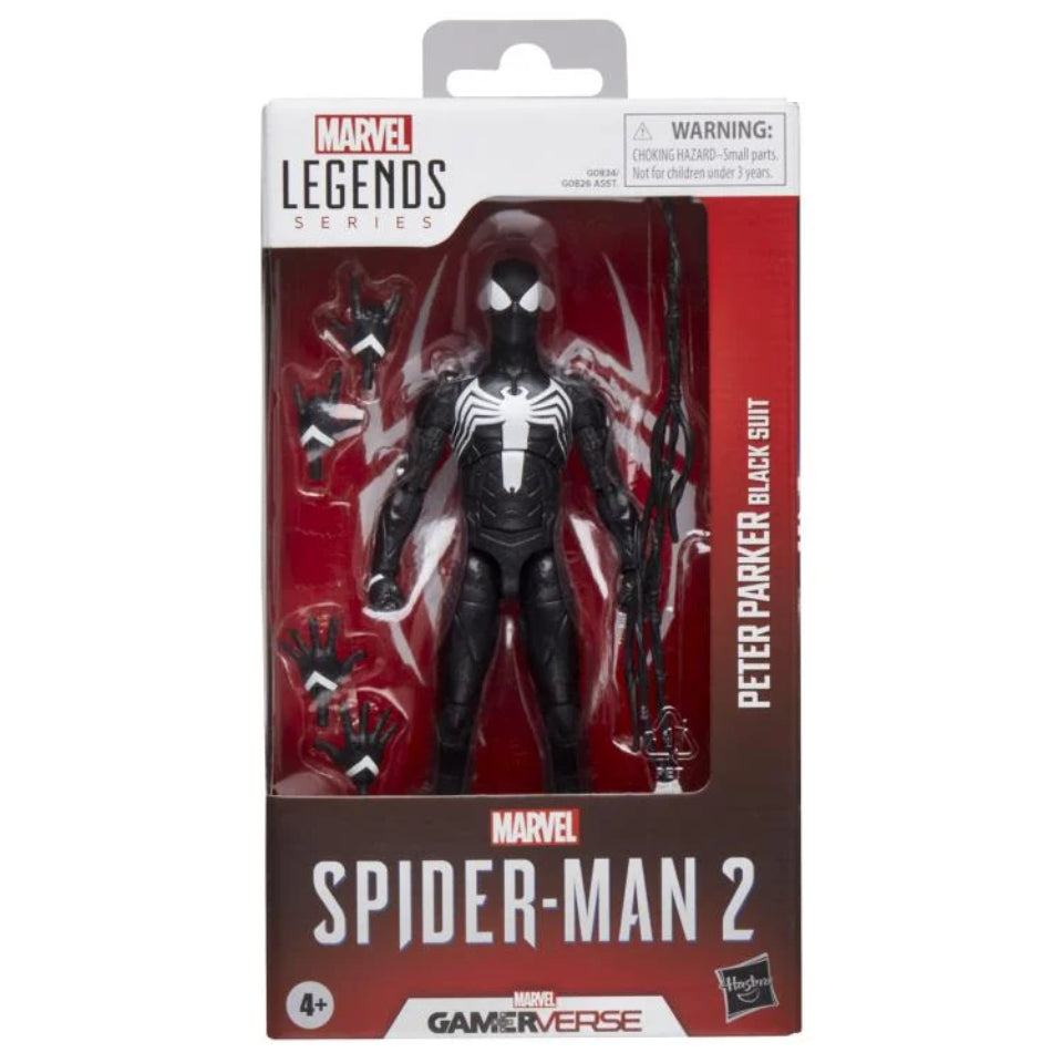 Gamerverse Peter Parker (Black Suit) Marvel Legends