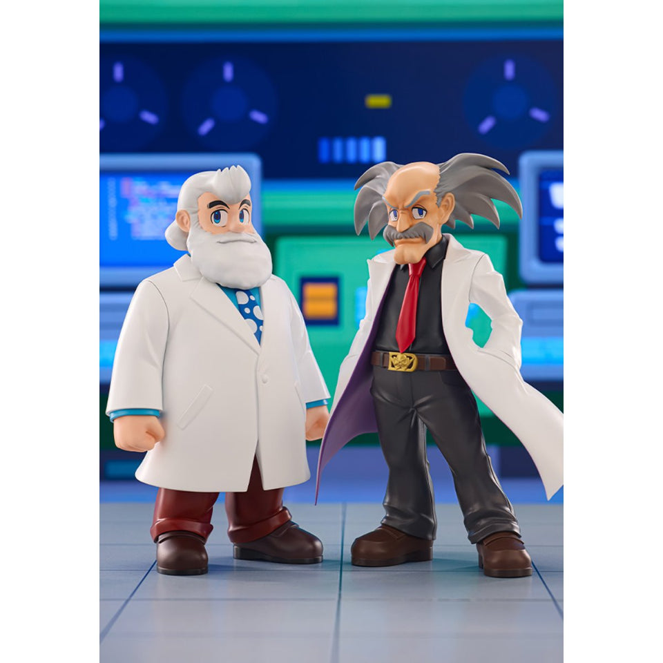 [Preventa] Mega Man 11 Dr. Wily &amp; Dr. Light Oshi Works Statue Kotobukiya