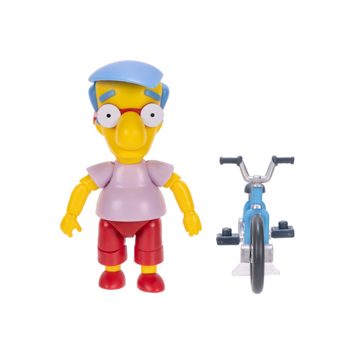 The Simpsons Milhouse with Bicycle Jakks Pacific