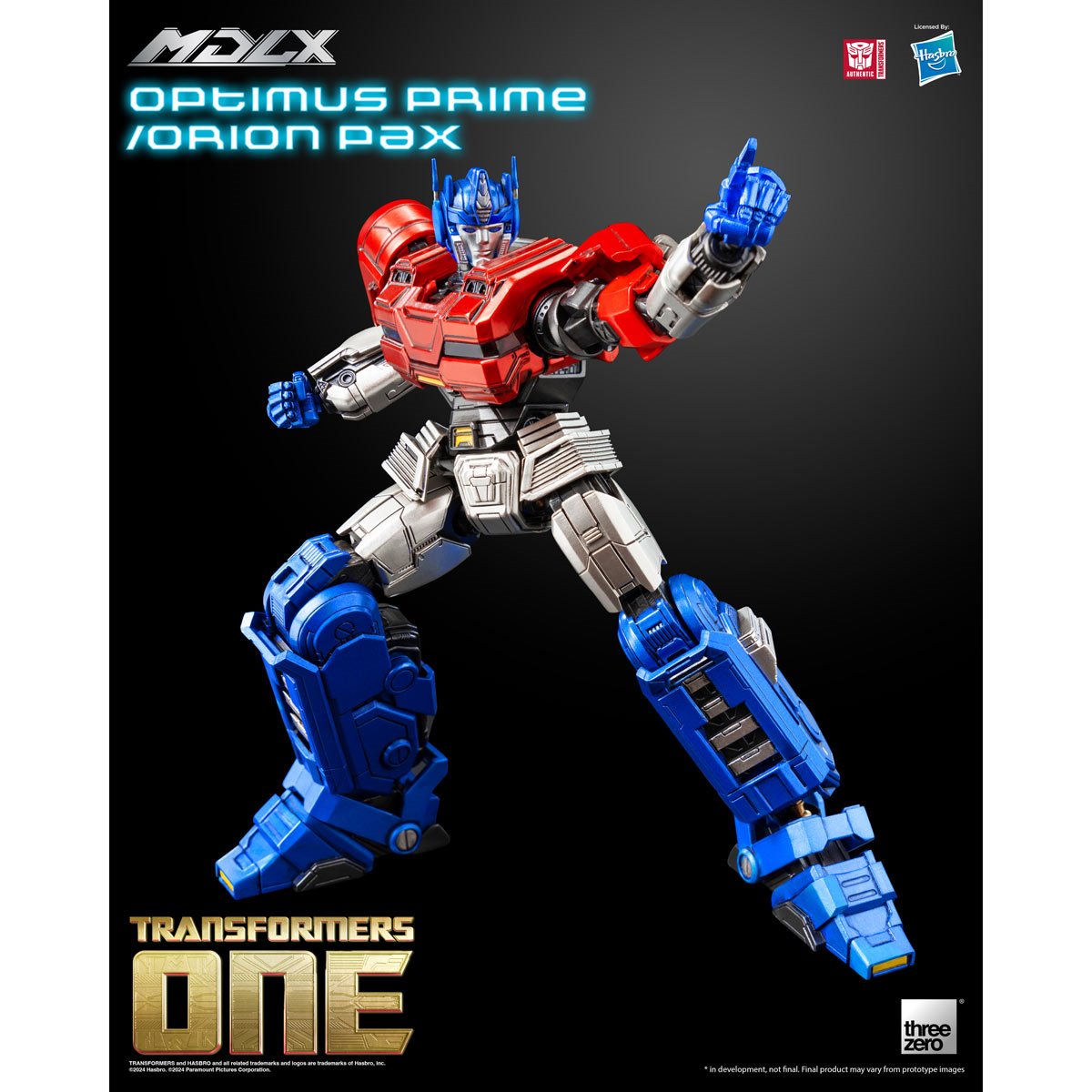 [Preventa] Transformers One Optimus Prime/Orion Pax MDLX Action Figure Threezero