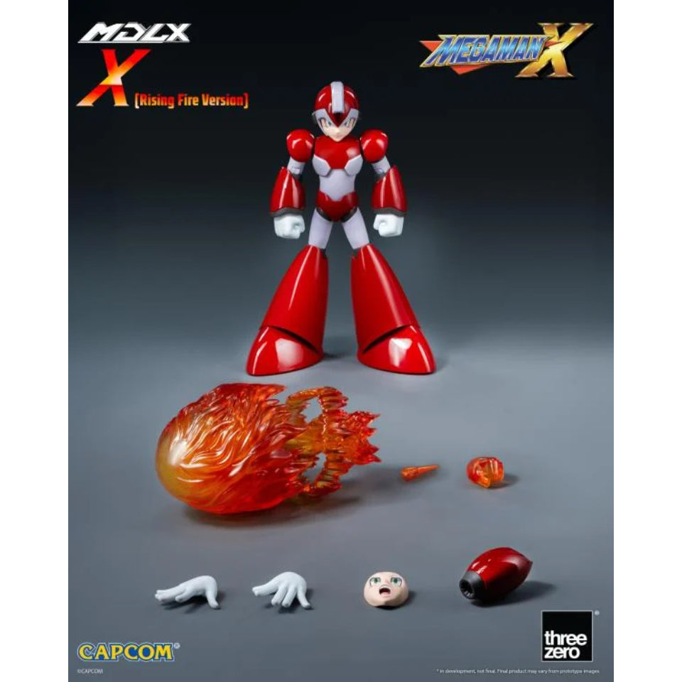 [Preventa] Mega Man X MDLX Mega Man (Rising Fire Edition) Action Figure THREE ZERO