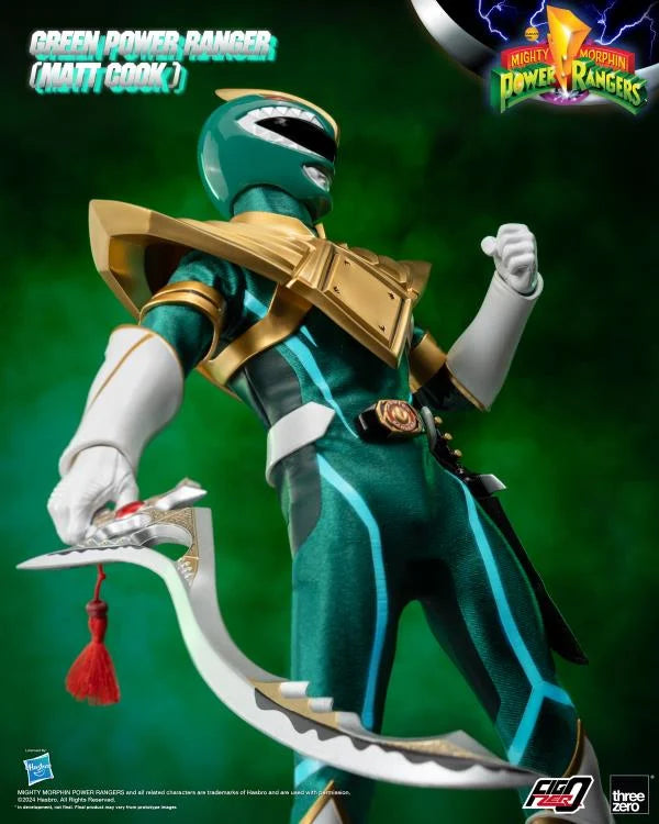 Mighty Morphin Power Rangers Green Ranger Matt Cook THREE ZERO
