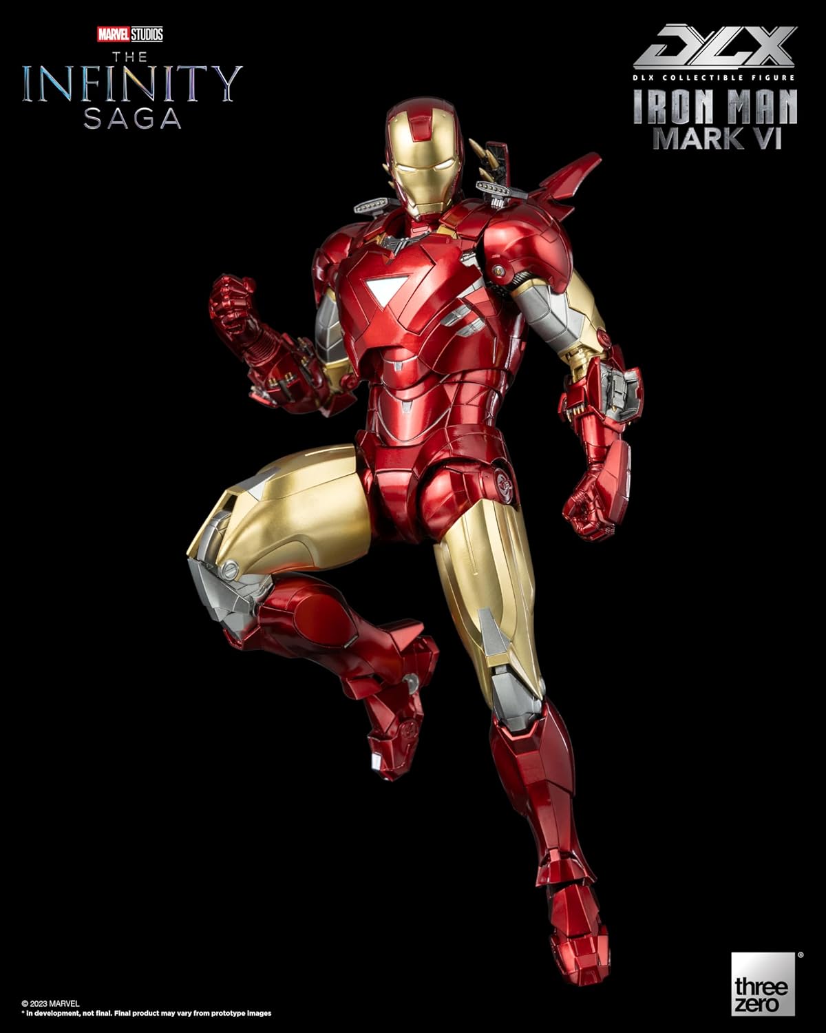 The Infinity Saga Iron Man Mark 6 DLX ThreeZero