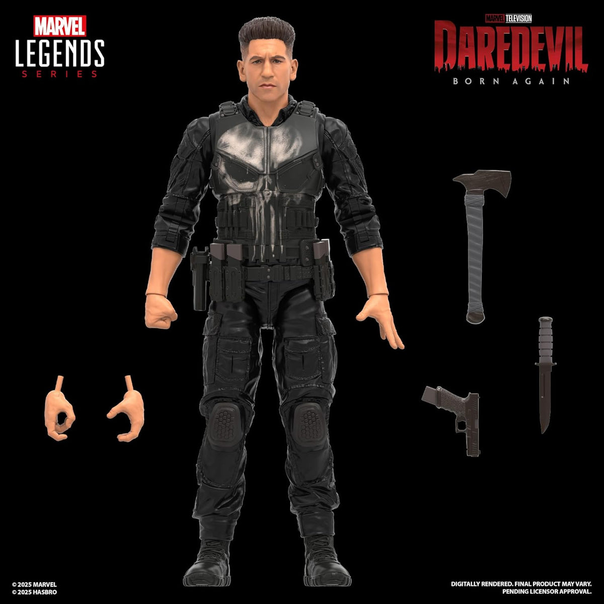 Daredevil Born Again Punisher Marvel Legends