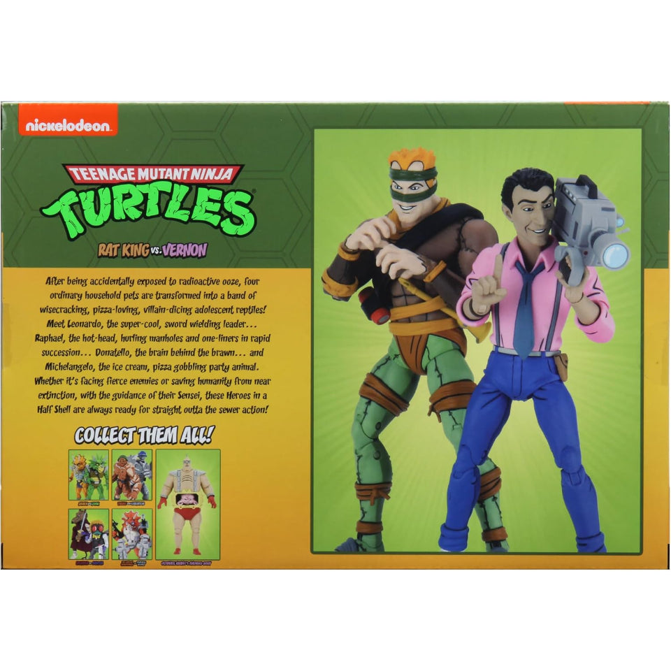 [Preventa] Teenage Mutant Ninja Turtles (1987 Cartoon) Ultimate Rat King &amp; Vernon Neca