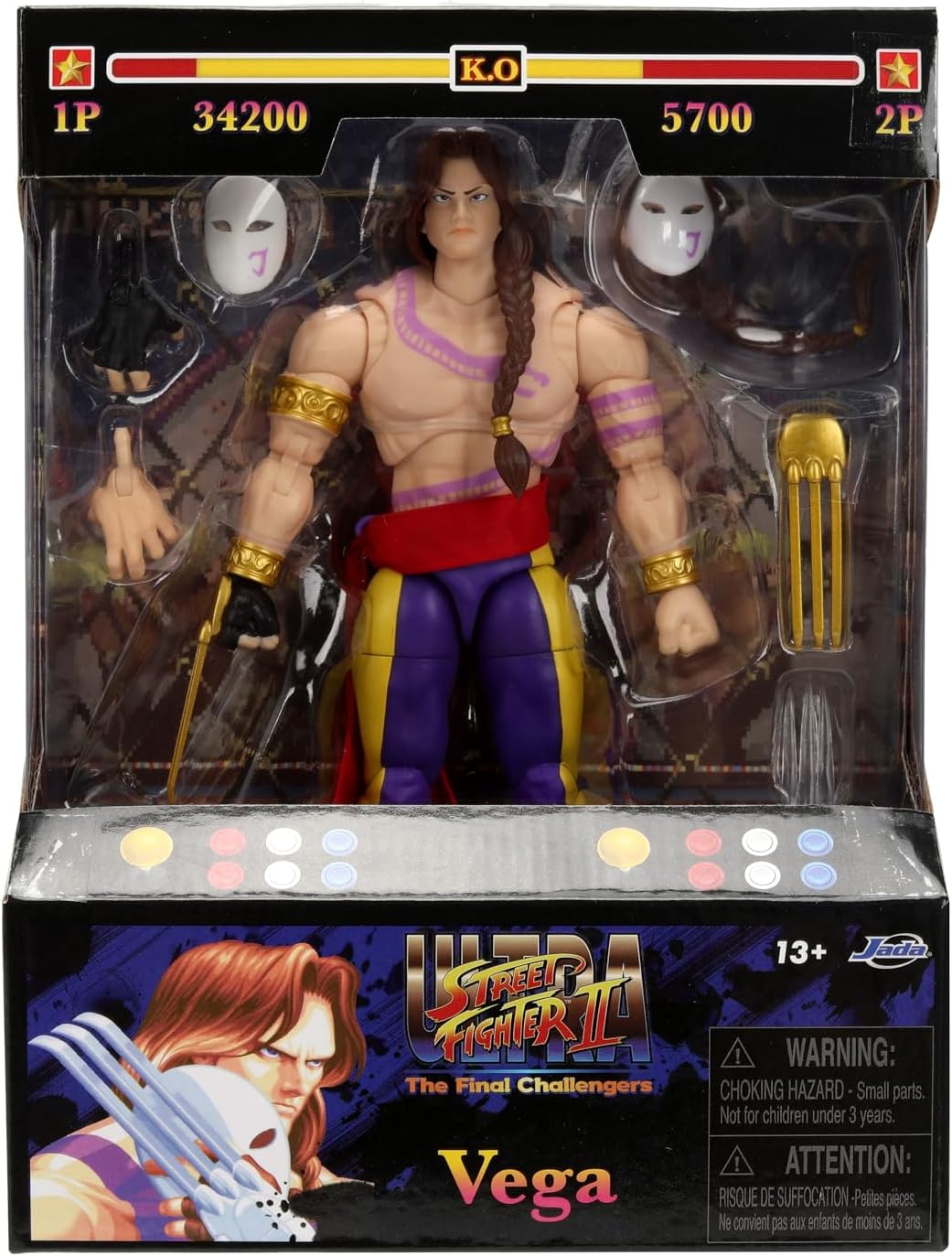 Ultra Street Fighter II Vega Jada Toys