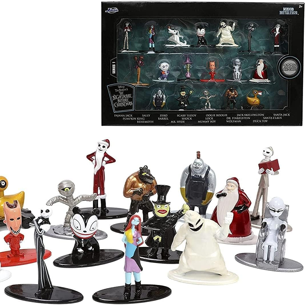 Nightmare Before Christmas Nano MetalFigs Mini-Figure 18-Pack Jada Toys