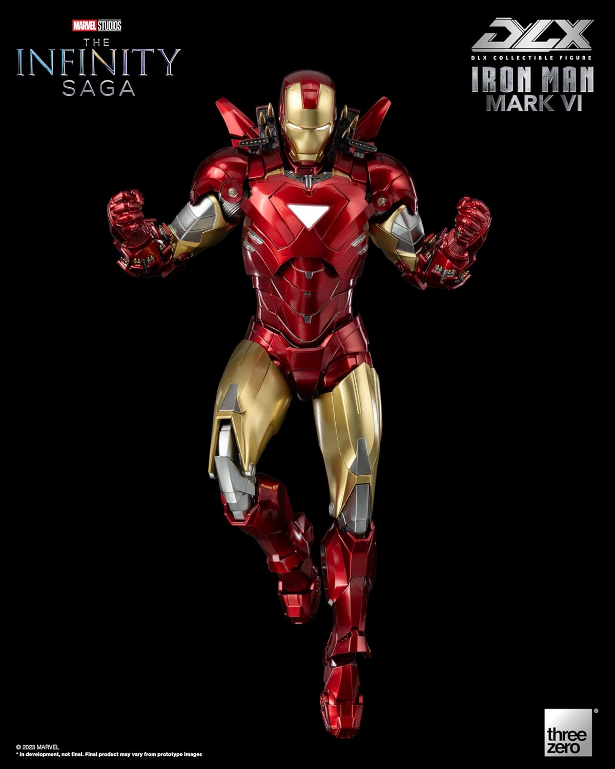 The Infinity Saga Iron Man Mark 6 DLX ThreeZero