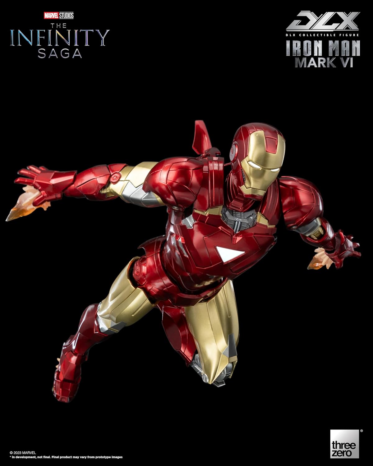 The Infinity Saga Iron Man Mark 6 DLX ThreeZero