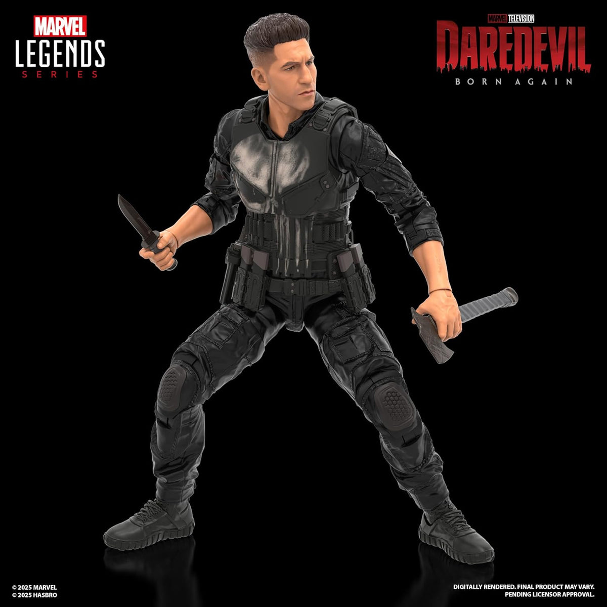 Daredevil Born Again Punisher Marvel Legends