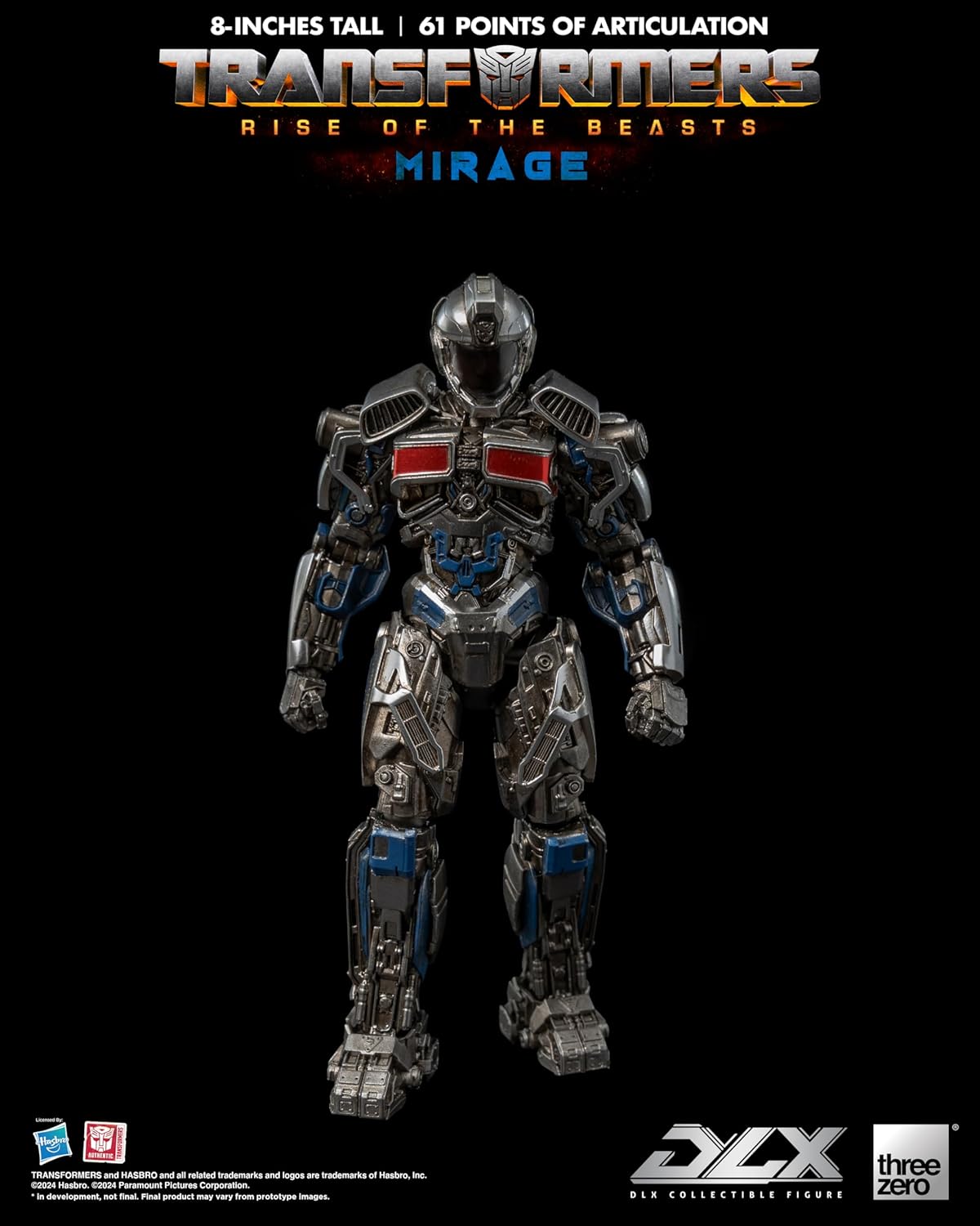 [Preventa] Transformers Rise of the Beasts Mirage DLX THREE ZERO