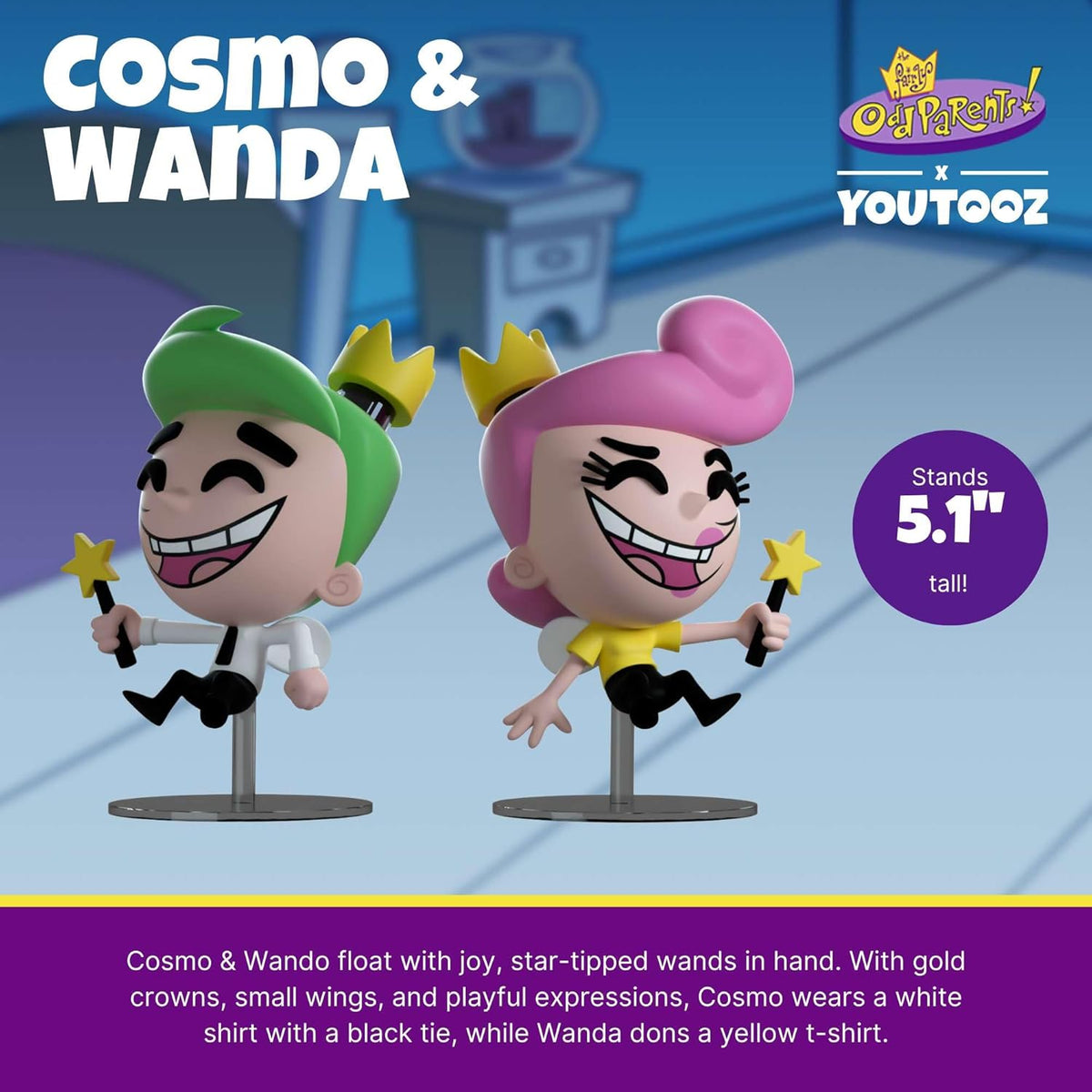 Los Padrinos Mágicos Cosmo &amp; Wanda Youtooz