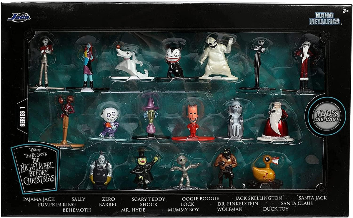 Nightmare Before Christmas Nano MetalFigs Mini-Figure 18-Pack Jada Toys