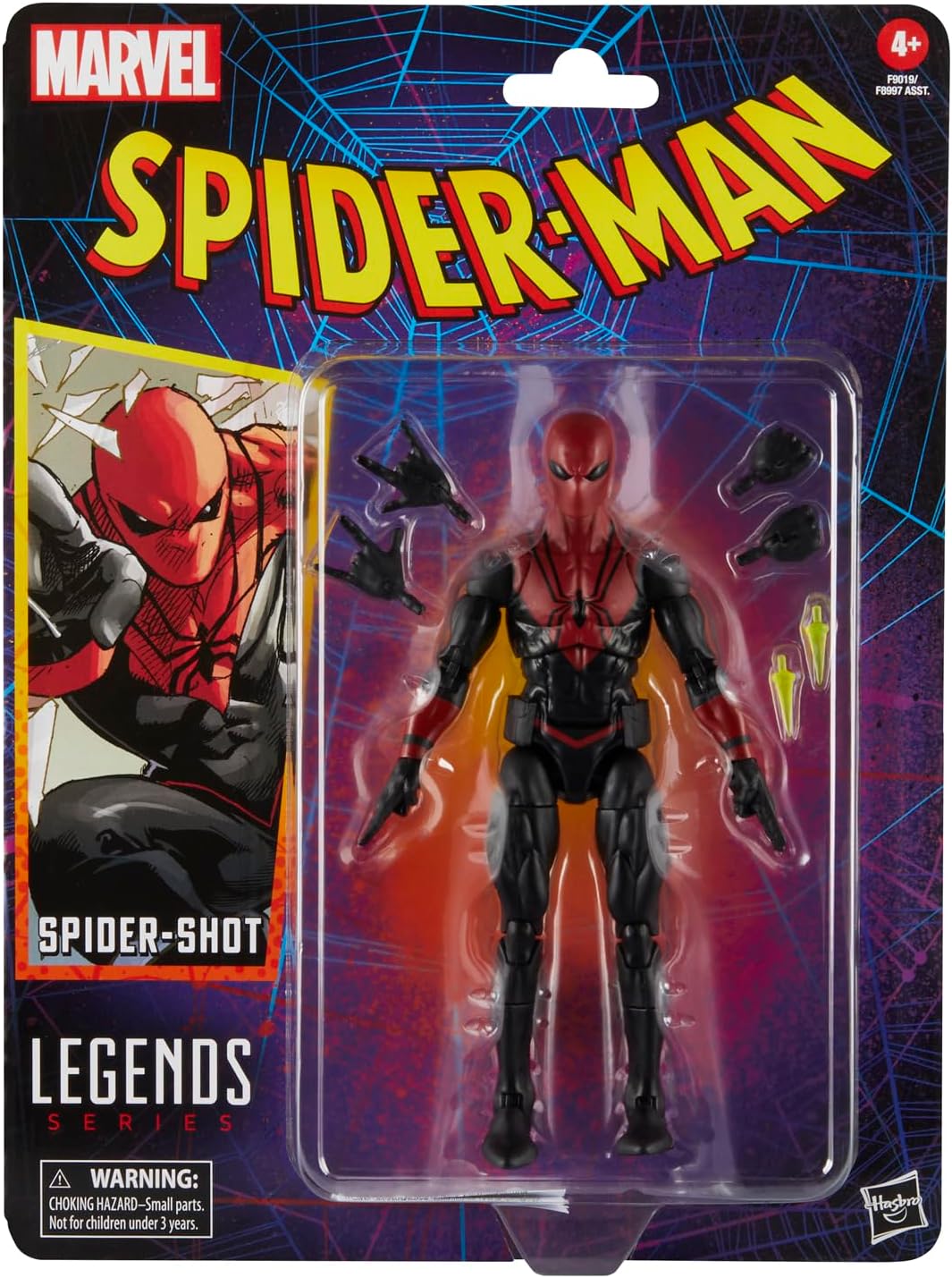 Spider-Man Comic Spider-Shot Marvel Legends