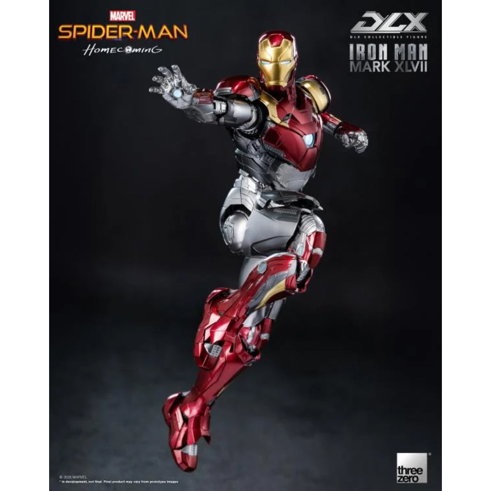 [Preventa]  Spider-Man: Homecoming Iron Man Mark 47 DLX Action Figure Three Zero